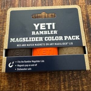 YETI Rambler Magslider Pack - Orange, Brown, Tan